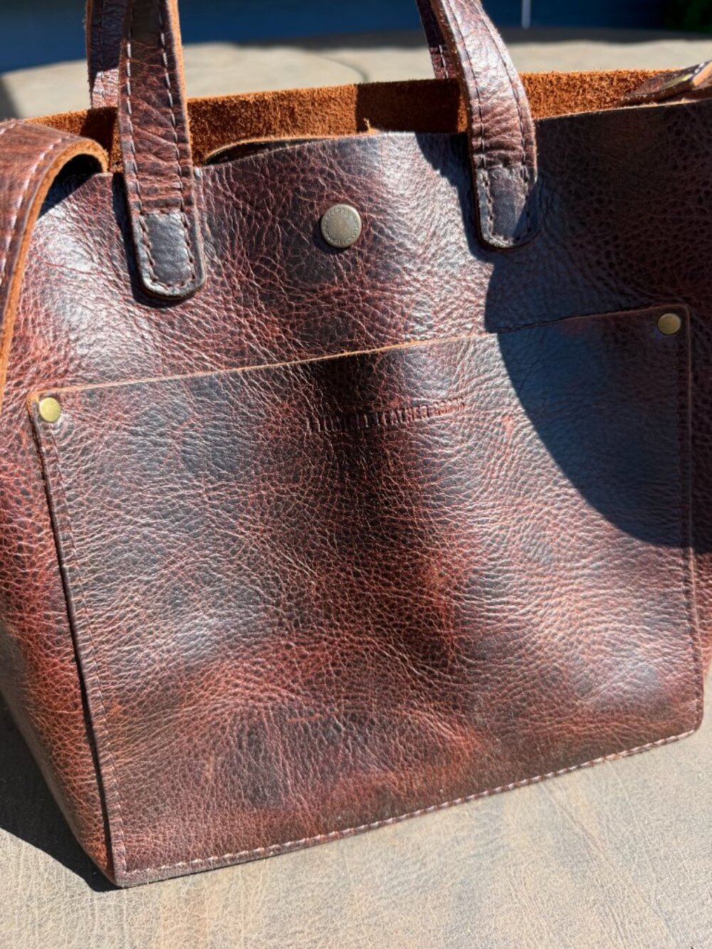Portland Leather Goods Mini Crossbody - Badlands